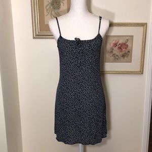 Brandy Melville Gingham Spaghetti Strap Dress